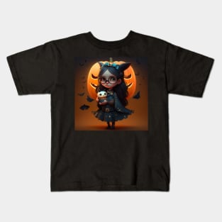 Adorable Trick-or-Treater Kids T-Shirt